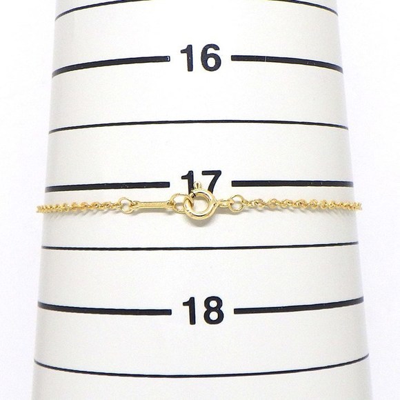 Tiffany Olive Leaf Blue Topaz Bracelet Yellow Gold - Picture 8 of 8